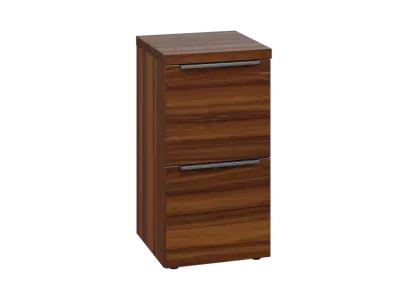 SIN 2 - 42Z kancelářská skříň, 2-zásuvková, 770x400x400, ořech královský